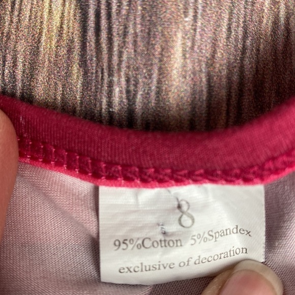 Girl’s Ruffled Dress- Size 8 - Picture 4 of 9